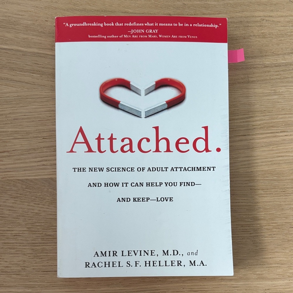 Attached Book by Amir Levine and Rachel Heller